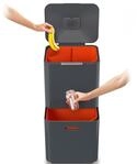 Joseph Joseph M&uuml;lleimer "Totem Max" 2 Beh&auml;lter austauschbare Aktivkohlefilter,