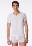 Schiesser T-Shirt "Long Life Soft" V-Ausschnitt, kurz&auml;rmelig, reduzierte