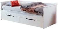 Relita Funktionsbett "Lina" mit ausziehbarer Liegefl&auml;che und 2 Schubk&auml;sten,