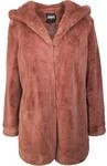 URBAN CLASSICS Parka "Urban Classics Damen Ladies Hooded Teddy Coat" 1 Stk. tlg. ohne