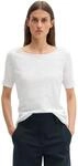 T-Shirt MARC O'POLO "mit U-Boot-Ausschnitt", Damen, Gr. XL, wei&szlig;, Obermaterial: 100%