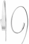 Paar Ohrhaken SKAGEN "Schmuck Geschenk Edelstahl Ohrringe KARIANA", silber