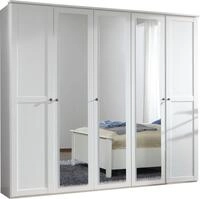 Wimex Kleiderschrank "Chalet" mittig mit Spiegelt&uuml;ren