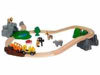 Spielzeug-Eisenbahn BRIO "BRIO WORLD, Safari Bahn Set" Spielzeugfahrzeuge bunt Kinder