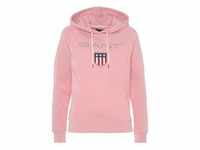 Sweatshirt GANT "GANT SHIELD SWEAT HOODIE" Gr. XL (42), pink (blushing pink)...