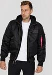 Alpha Industries Bomberjacke "MA-1 D-TEC" mit Kapuze