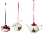 Villeroy & Boch Dekofigur "Ornamente Kaffeeset Toys Delight Decoration 3er Set bunt"