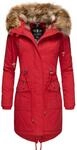 Navahoo Wintermantel "Rosinchen" stylischer Damen Winter Baumwollparka mit Kunstfell