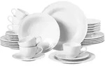 Kombiservice SELTMANN WEIDEN "Geschirr-Set, Service Beat", weiß, 30 tlg., Porzellan, Kombiservice SELTMANN WEIDEN "Geschirr-Set, Service Beat", weiß, 30 tlg., Porzellan,