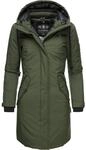 Wintermantel NAVAHOO "Letiziaa", Damen, Gr. XXL (44), gr&uuml;n, Oberstoff: 100%