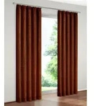 Vorhang WIRTH "Trondheim B" Gr. 10, braun (schoko), B:172cm H:225cm, Chenille,