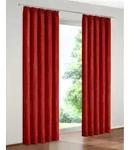 Vorhang WIRTH "Trondheim B" Gr. 10, rot, B:172cm H:225cm, Chenille, Polyacryl,