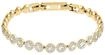 Armkette SWAROVSKI "Schmuck Geschenk Una Angelic Armband" Gr. M, gold
