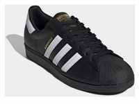 Sneaker ADIDAS ORIGINALS "SUPERSTAR" Gr. 46, schwarz-weiß (core black, cloud...