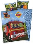 Feuerwehrmann Sam Babybettw&auml;sche "Feuerwehrmann Sam" 2 Stk. mit L&ouml;schzug und