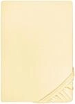 Biberna Spannbettlaken "0077866 Deluxe Jersey-Elastic Spannbetttuch 97%...