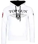 Kapuzenpullover TOP GUN "Defender TG20191012", Herren, Gr. 3xl, wei&szlig;, Obermaterial: