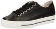 Sneaker PAUL GREEN "Paul Green Sneaker Glattleder", Damen, Gr. 40,5, schwarz,