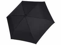 Taschenregenschirm DOPPLER "Zero 99 uni, Black" schwarz (black) Regenschirme