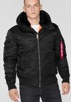 Alpha Industries Bomberjacke "MA-1 HOODED" mit Kapuze