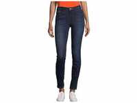 Skinny-fit-Jeans TOM TAILOR Gr. 26, Länge 32, grau (dark, stone, washed) Damen Jeans