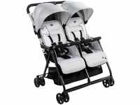 Zwillingsbuggy CHICCO "OHlalà Twin, Silver Cat" silberfarben (silver cat) Baby