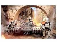KOMAR Vliestapete "Star Wars Tanktrooper" Tapeten Gr. B/L: 400 m x 250 m, Rollen: 1