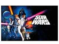 KOMAR Vliestapete "Star Wars Poster Classic 1" Tapeten 400x250 cm (Breite x Höhe),