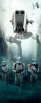 Komar Vliestapete "Digitaldruck Vlies - Star Wars Imperial Forces - Gr&ouml;&szlig;e 100 x 250
