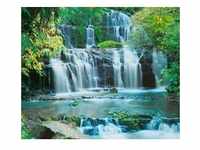 KOMAR Vliestapete "Pura Kaunui Falls" Tapeten Gr. B/L: 300 m x 250 m, Rollen: 1 St.,