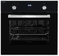 exquisit Einbaubackofen "EBE 657-2H sw" Pizzafunktion &ndash; ideal f&uuml;r Pizza, Focaccia