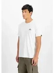 Alpha Industries Rundhalsshirt "BASIC T SMALL LOGO" Baumwolle, regular fit