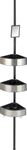 WENKO Duschregal "Premium Big Black" 3 Etagen