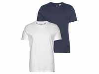 T-Shirt LEVI'S Gr. S, blau (navy, weiß) Herren Shirts T-Shirts