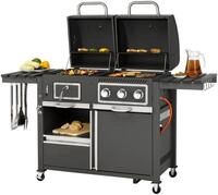Tepro Gasgrill "Kohle-Gas-Kombi Toronto" BxTxH: 173x65x116,5 cm