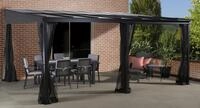 Sojag Anbaupavillon "St. Barthelemy 10x14 anthrazit" BxTxH: 423x297x240 cm