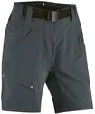 Fahrradhose GONSO "Mira Basic", Damen, Gr. 42, Normalgr&ouml;&szlig;en, grau (anthrazit), 90%