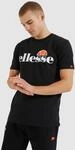 T-Shirt ELLESSE "SL PRADO TEE", Herren, Gr. XS, schwarz, Obermaterial: 100%