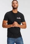 T-Shirt ELLESSE "Voodoo Tee", Herren, Gr. S, schwarz, Obermaterial: 100% Baumwolle,
