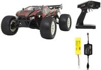 RC-Monstertruck JAMARA "Brecter Truggy 4WD", rot (rot, schwarz), Fernlenkfahrzeuge,