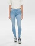 ONLY High-waist-Jeans "ONLROYAL &ndash; Skinny-Jeans mit hoher Taille und Abriebeffekt"