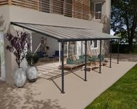 Palram - Canopia Terrassendach "Feria Alu Terrassen&uuml;berdachung" einfache DIY Montage