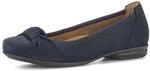 Ballerina GABOR "Sportliche Ballerina", Damen, Gr. 37, blau, Schuhe Ballerina