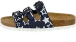 Pantolette LICO "Pantolette Bioline Star", M&auml;dchen, Gr. 28, blau, Synthetik, Schuhe