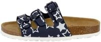 Pantolette LICO "Pantolette Bioline Star", M&auml;dchen, Gr. 28, blau, Synthetik, Schuhe