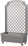 KHW Spalier Pflanzkasten auf Rollen mit Bew&auml;sserungssystem, BxTxH: 79x35x134 cm