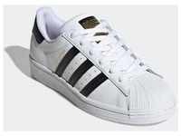 Sneaker ADIDAS ORIGINALS "SUPERSTAR" Gr. 35, schwarz-weiß (cloud white, core...