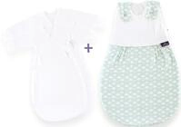 Tr&auml;umeland Babyschlafsack "Set Wolke mint"