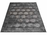 Teppich BRUNO BANANI "Mason" Teppiche Gr. B/L: 80 cm x 150 cm, 5 mm, 1 St., grau
