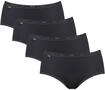 sloggi Midislip "Basic+" 4er Pack, perfekter Sitz, feminin, Baumwollmischung, Single